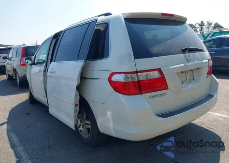 2007 Honda Odyssey Ex-L from USA, damaged, VIN 5FNRL38737B103345